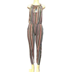Stripe Jumpsuit 6 Pack Assorted Colors  (Size: M-L-XL, 2-2-2)