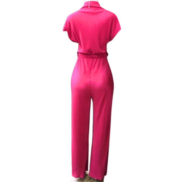 Belted Ribbed Jumpsuit 3 Pack (Size: S-M-L, 1-1-1)