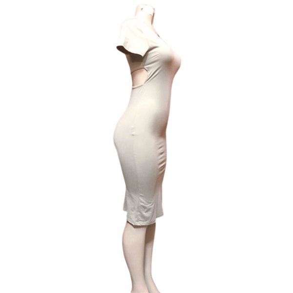 Body Form Open Back Dress 6 Pack Per Color  (Size: S-M-L-XL, 1-2-2-1)