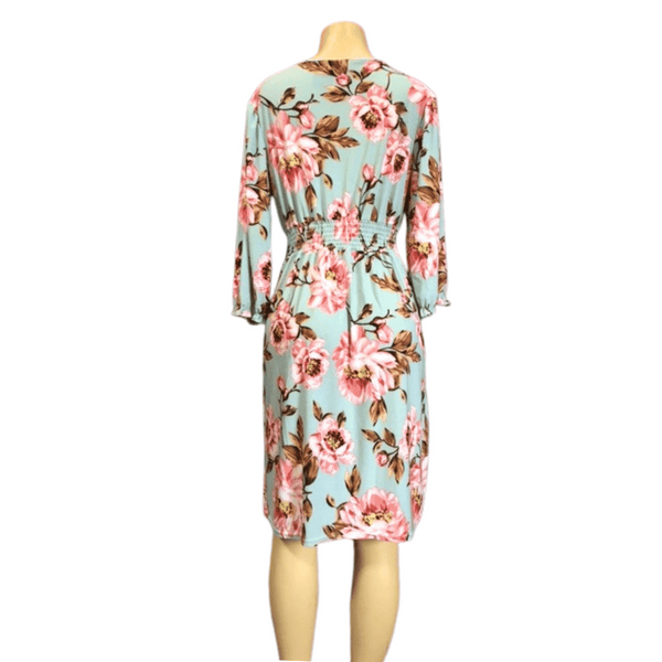 Fall Floral Dress 12 Pack Assorted Colors (Size: S/M-L/XL, 6-6)