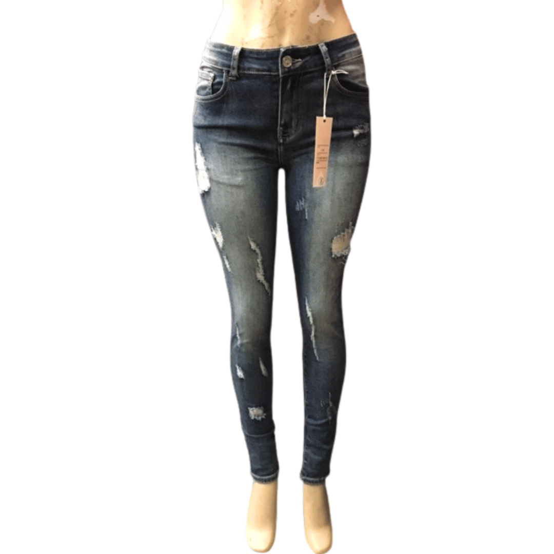 Distressed Skinny Jeans 12 Pack (Size: 1/2-3/4-5/6-7/8-9/10-11/12-13/14-15/16, 1-1-2-2-2-2-1-1)