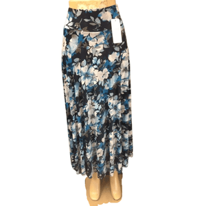 Long Printed Skirt With Short Inset 6 Pack Assorted Prints  (Size: S/M-L/XL,3-3))