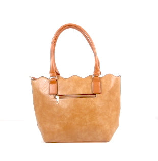Tomiya Handbag Sandy Brown Leather