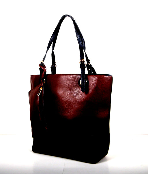 Tomiya Handbag Hickory Leather