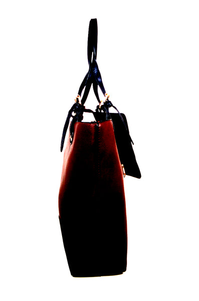 Tomiya Handbag Hickory Leather