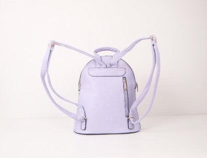 Tomiya Bowtie Ribbon Backpack Purple