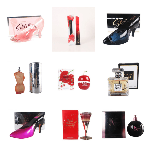 Awesome Pro Kit Women's Perfumes 24 Pcs Assorted Set ($3.50 Each, 4 pcs x 6 models)