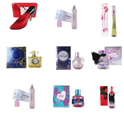 Awesome Starter Kit Women's Perfumes 12 Pcs Assorted Set ($4 Each, 2 pcs x 6 models)
