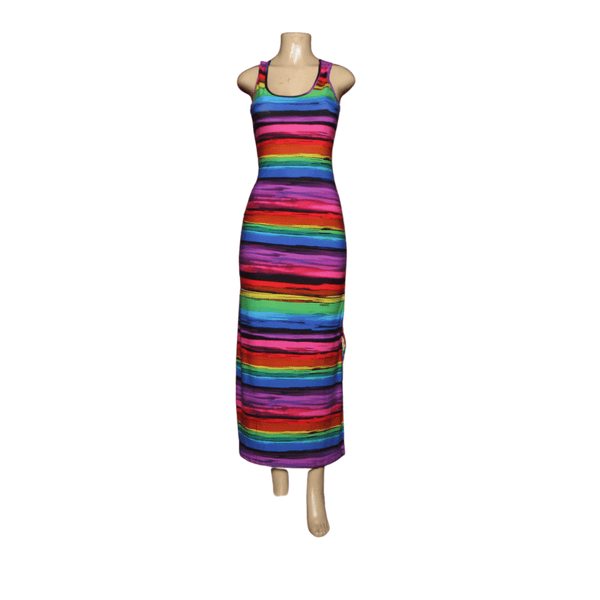 Rainbow Striped Dress 6 Pack  (S-M-L-XL, 1-2-2-1)