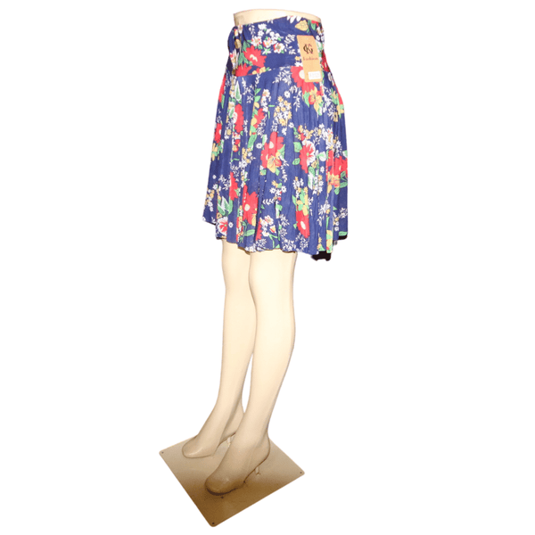 Floral Print Skort (Half Skirt and Half Shorts) Assorted Color 6 Pack