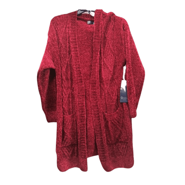 Open 2 Pocket Chenille Long Cardigan 6 Per Pack Assorted Colors (Size:  S/M-L/XL, 3-3)