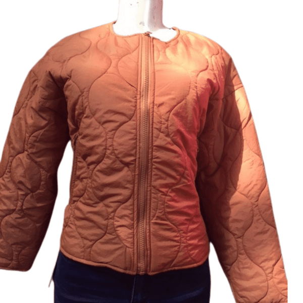 Quilt Short Zip Front Jacket 6 Per Pack  (Size: S-M-L, 2-2-2)