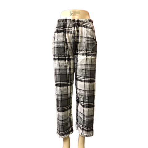 Plaid Lounge Pants With 2 Pockets 12 Pack Assorted Colors (Size: S/M-L/XL, 6-6)i