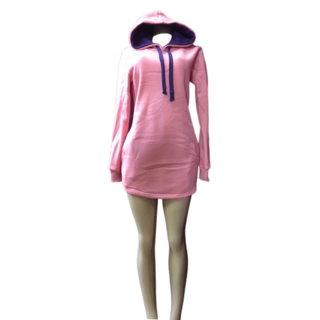 Hoody Sweatshirt Dress 6 Pack Per Color (Size: S-M-L-XL-XXL, 1-1-2-1-1)