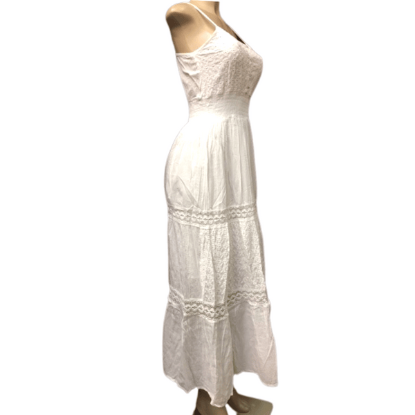 Embroidered Cinch Long Dress 6 Pack (Size: S-M-L-XL, 1-2-2-1)