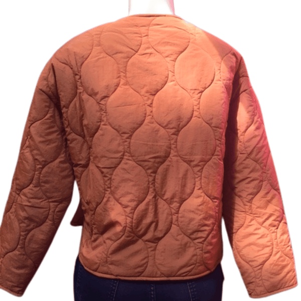 Quilt Short Zip Front Jacket 6 Per Pack  (Size: S-M-L, 2-2-2)