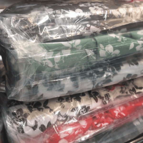 Cinched Front Crop Floral Skirt Set 6 Pack Assorted Colors (Size: S/M-L/XL, 3-3)
