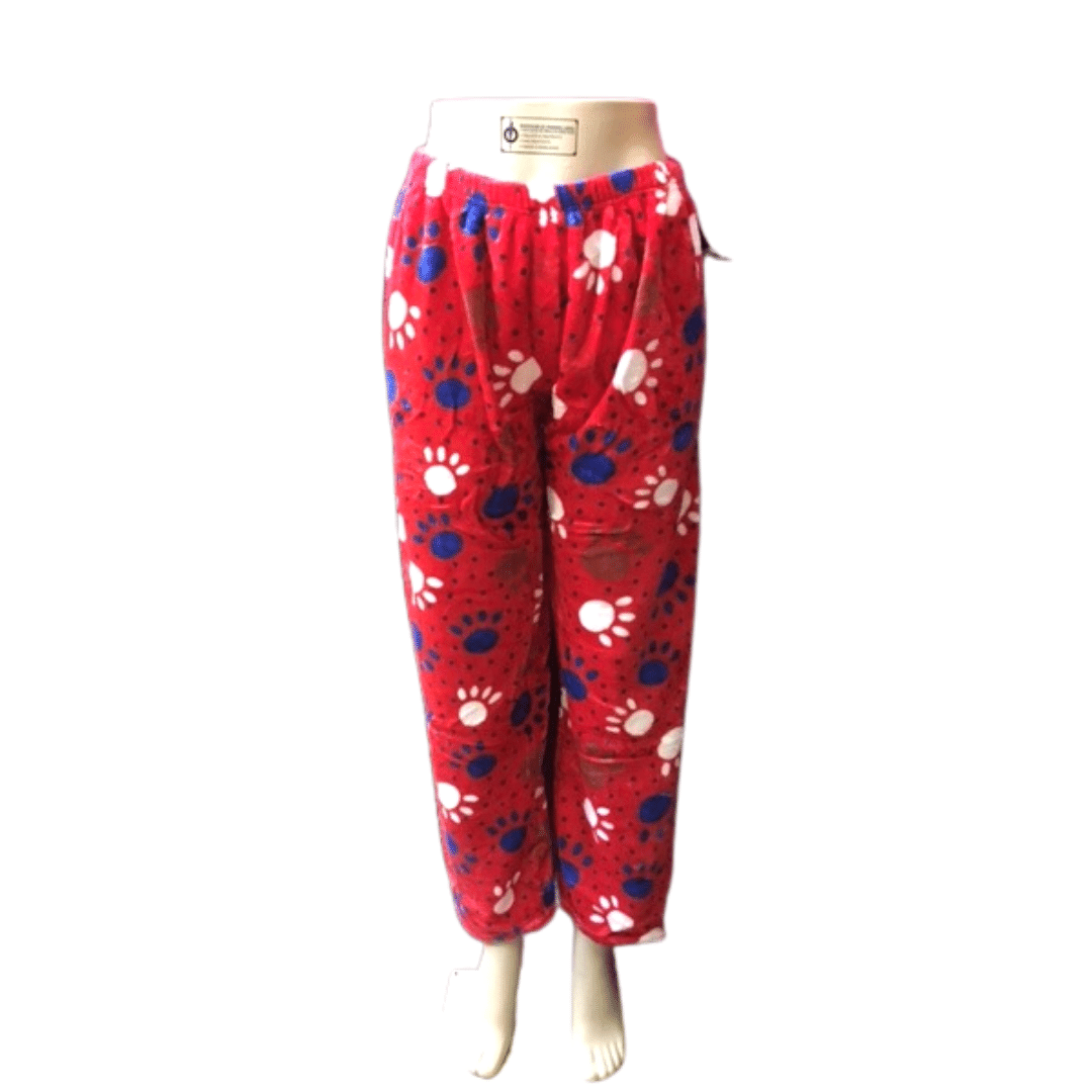 Plush Lounge Print Pant 12 Pack Assorted Colors And Prints (Size: S/M-L/XL, 6-6)