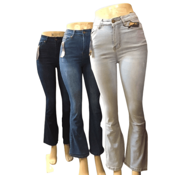High Rise Flare Jean 12 Pack (Size: 3-5-7-9-11-13-15, 1-2-2-2-2-2-1)