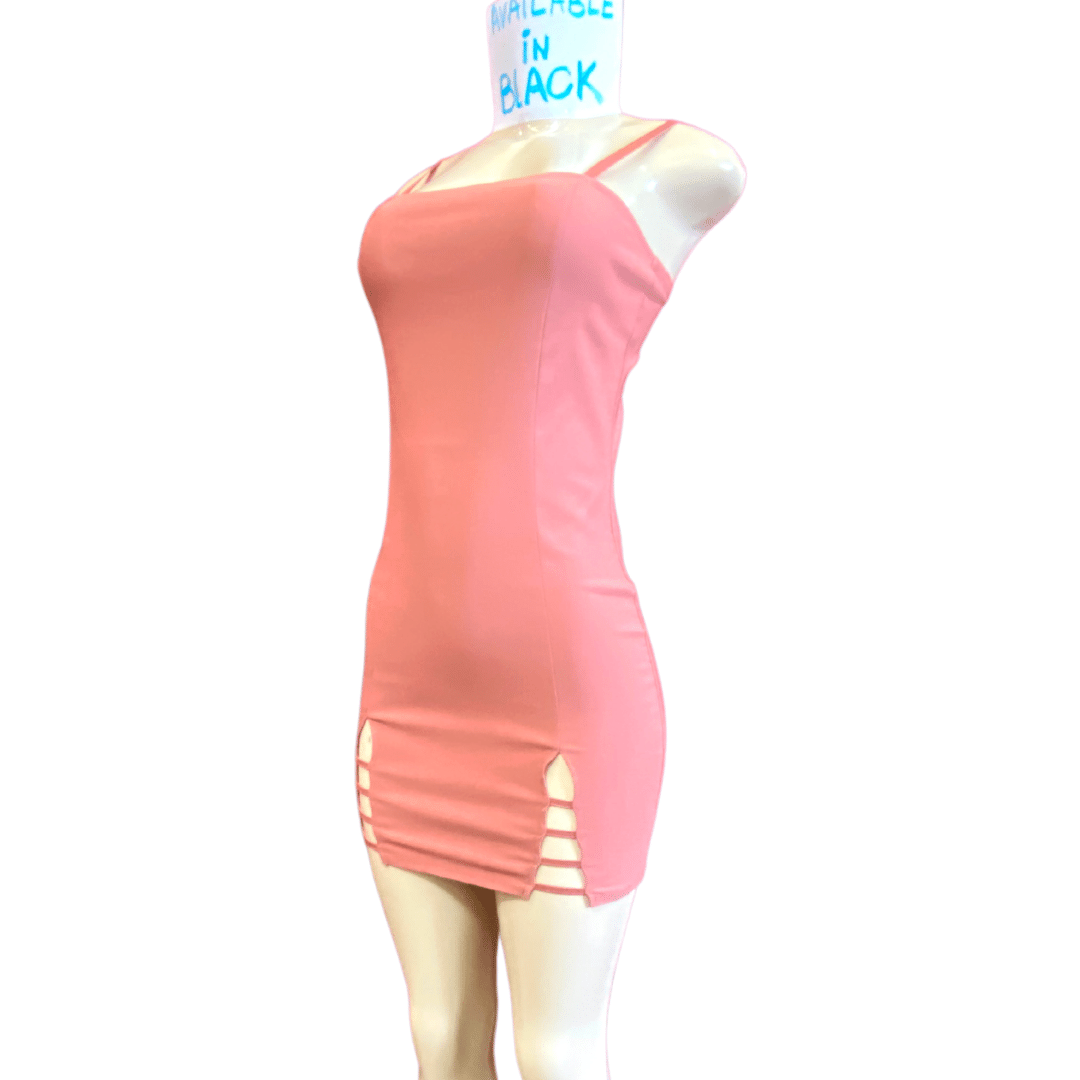 Bodycon Tight Fit Dress Two Colors 3 Pack (S-M-L, 1-1-1)