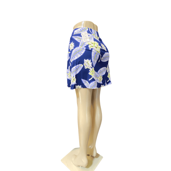 One Size Fits All Skorts (Skirts With Short Inset) 6 Pack Assorted Floral Prints and Colors (Size: One Size fits All)
