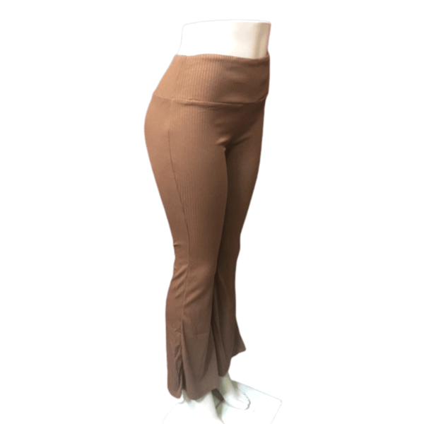High Waist Flare Pant 6 Pack Per Color (Size: S-M-L, 2-2-2)