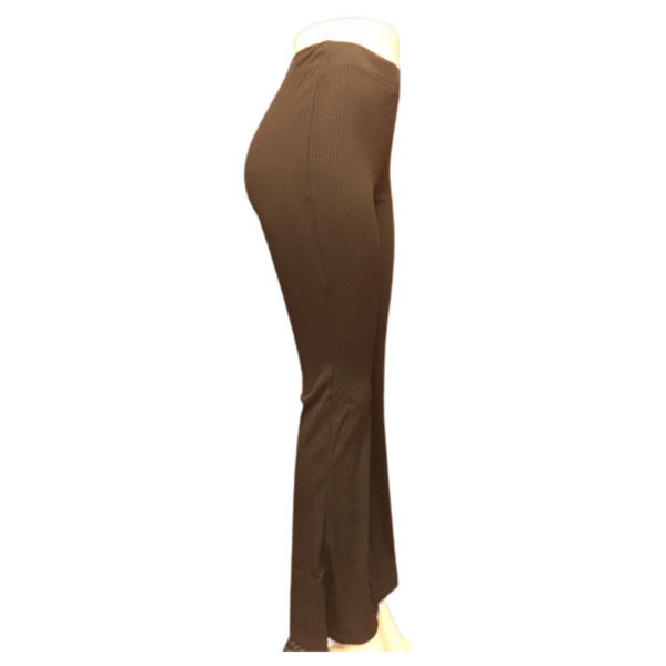 Flare Leg Ribbed Pant 6 Pack (Size: S-M-L, 2-2-2)