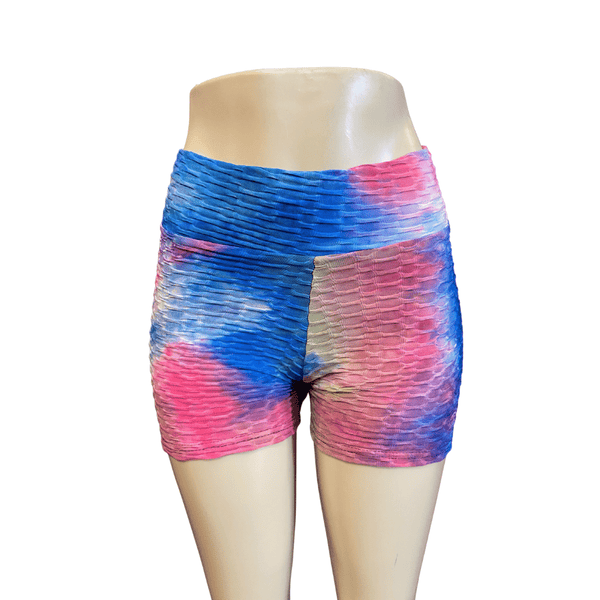 Tiedye Shorts 6 Pack Per Colors ( Size: S-M-L-XL, 1-2-2-1)