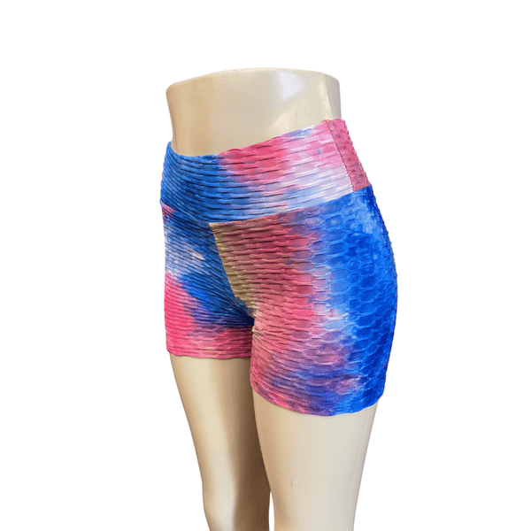 Tiedye Shorts 6 Pack Per Colors ( Size: S-M-L-XL, 1-2-2-1)