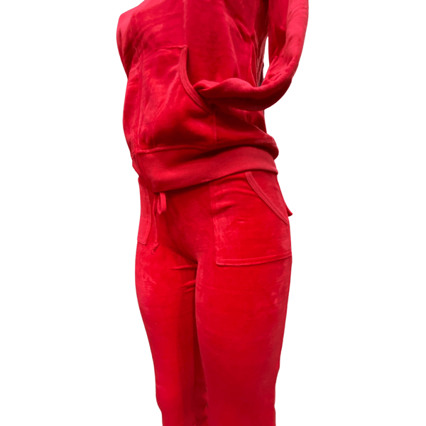 Two Piece Velour Hoodie Activewear Set 3 Pack (S-M-L, 1-1-1) per Color