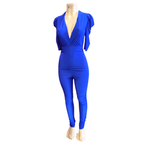 Blue Fashion Stretch Romper Cinched Leg & Butt  3 Pack (S-M-L, 1-1-1)